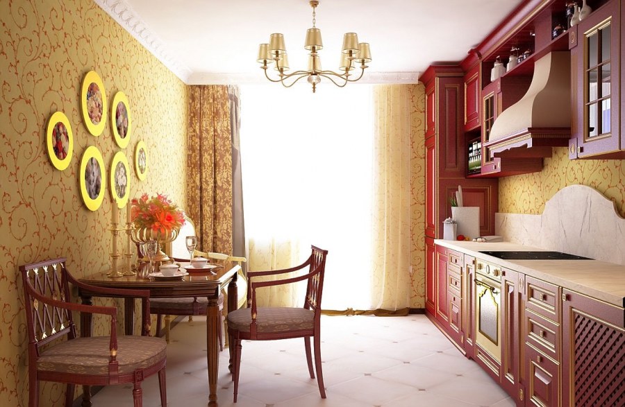 Двухкомнатная квартира в стиле ретро