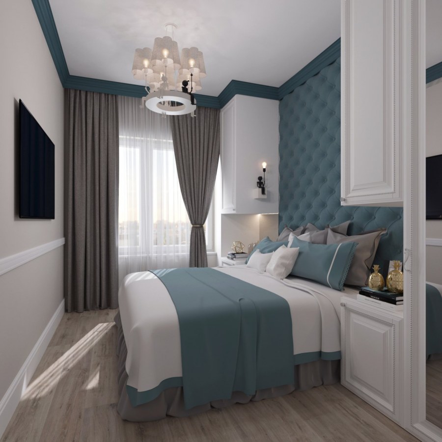 Спальня в классическом стиле
