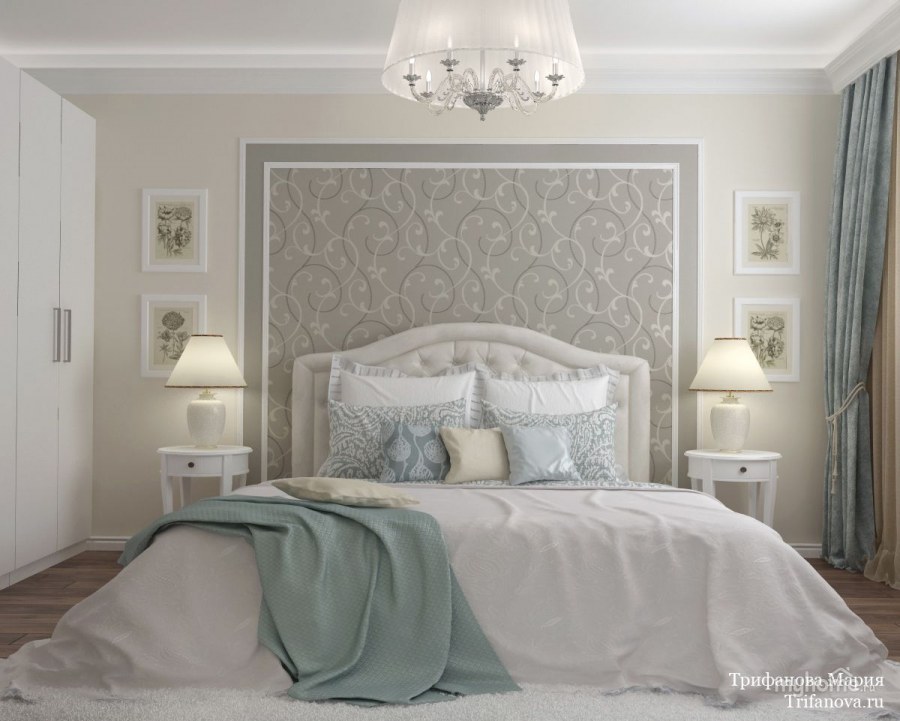 Спальня в Светлом стиле
