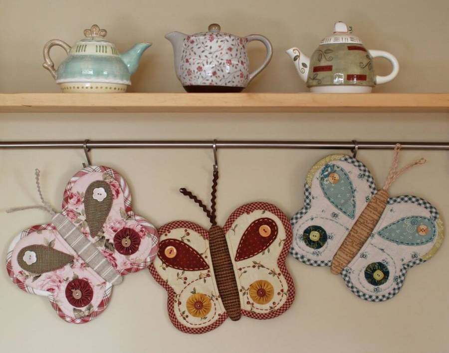 Мелочи для кухни из ткани
