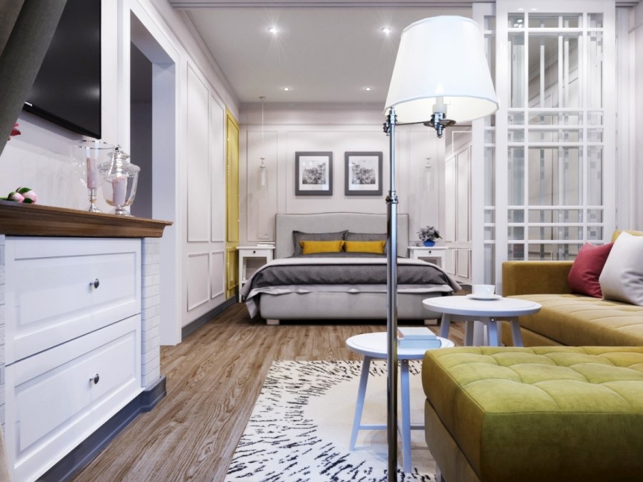 Однокомнатная квартира для молодой девушки