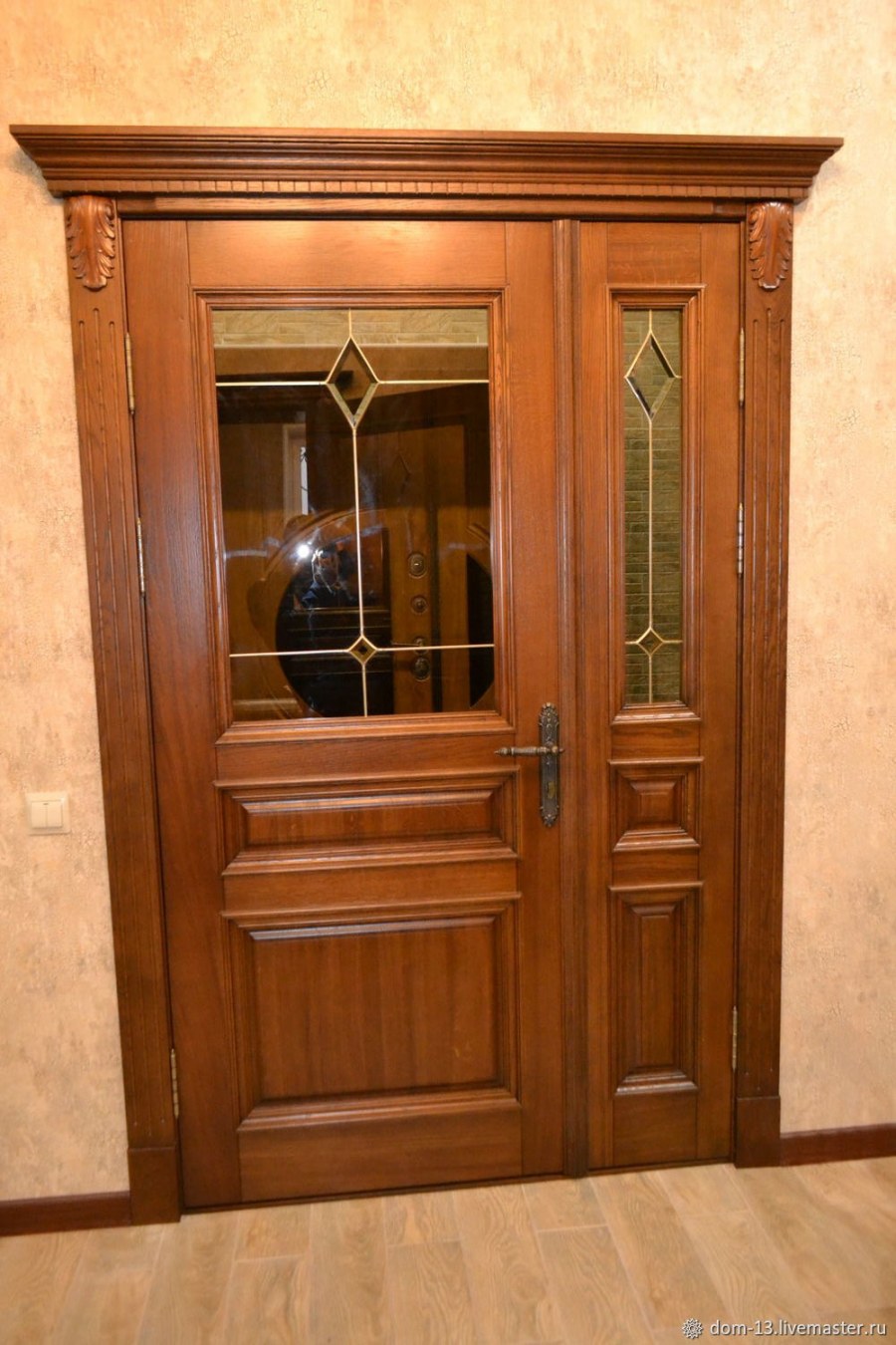 Дверь для сауны с фотопечатью 190х70