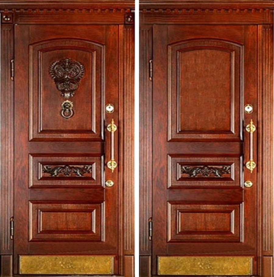 Дверь входная деревянная
