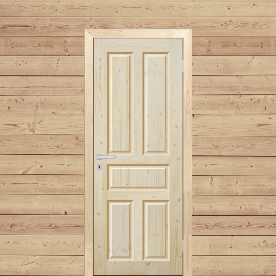 Дверь межкомнатная ТДВ Октава хвоя 80x200 см глухая
