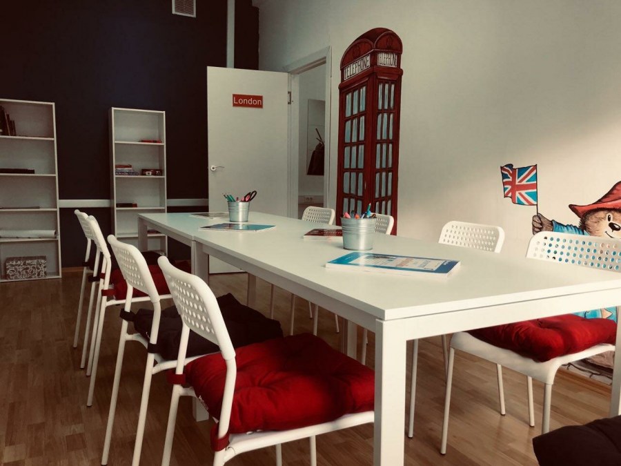 Интерьер языковой школы