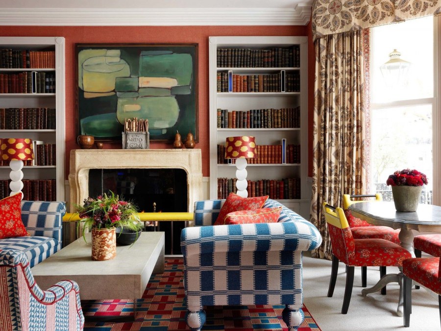 Кабинет интерьер староанглийский