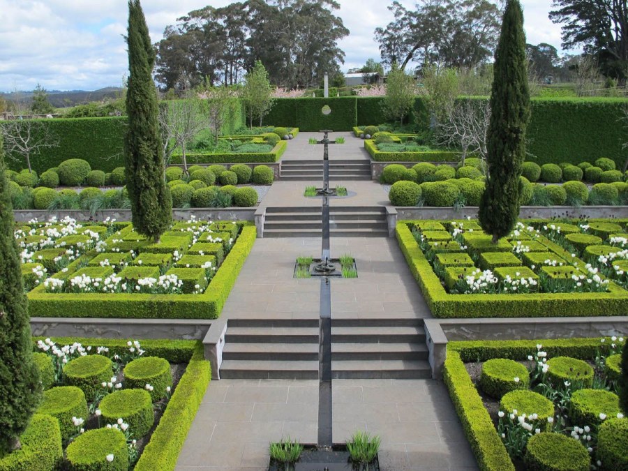 Сады замка Вилландри план