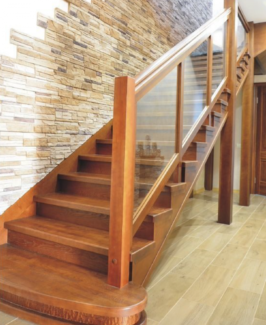 Отделка лестницы