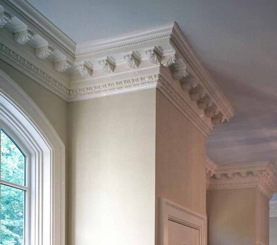 Полиуретановые молдинги для окон