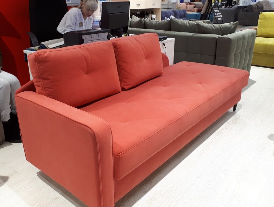 Диван прямой Blues Velutto 30