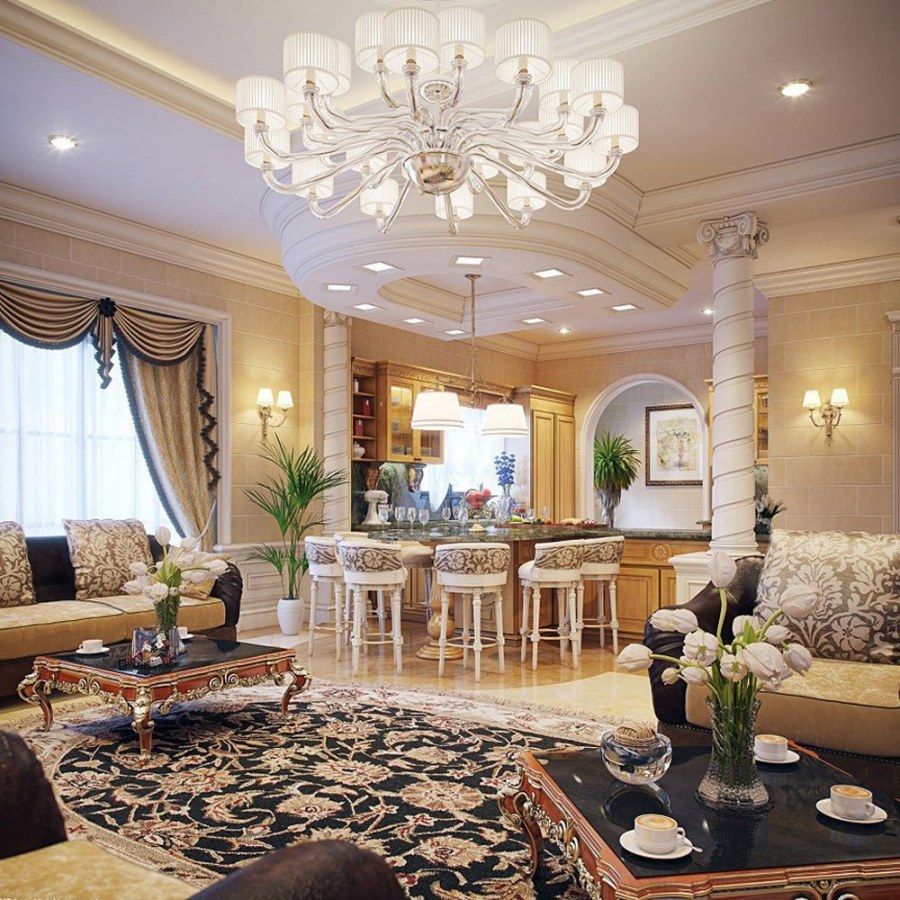 Роскошный интерьер