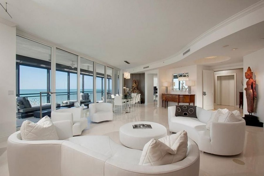 Шикарные гостиные комнаты