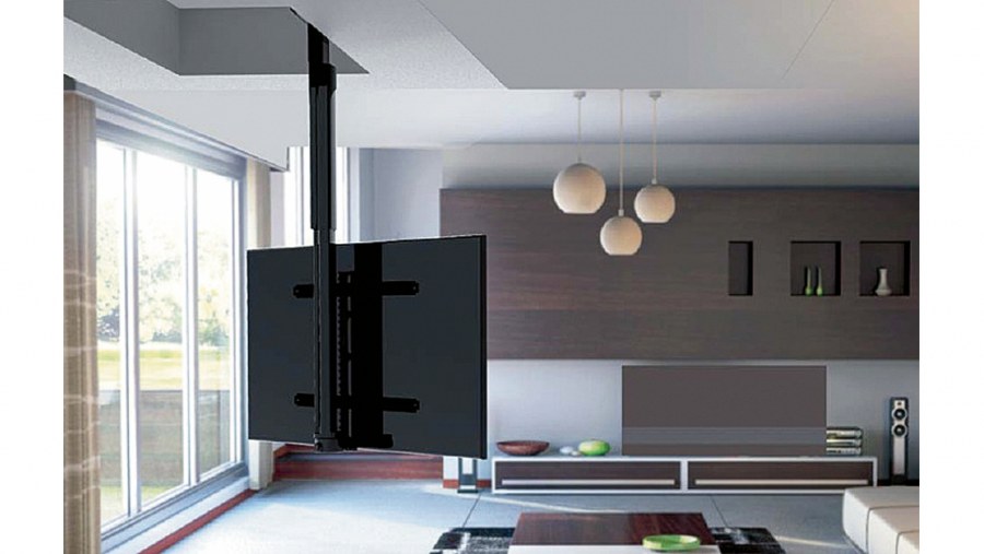 Потолочный кронштейн для телевизора на кухне