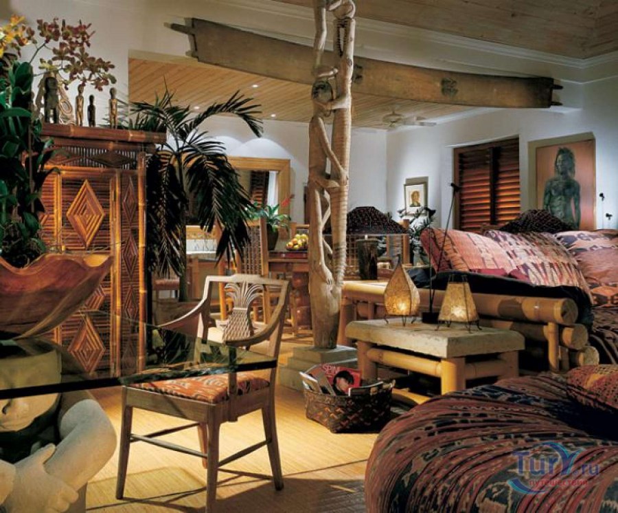 Ямайский интерьер