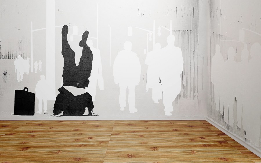 Креативные обои для стен