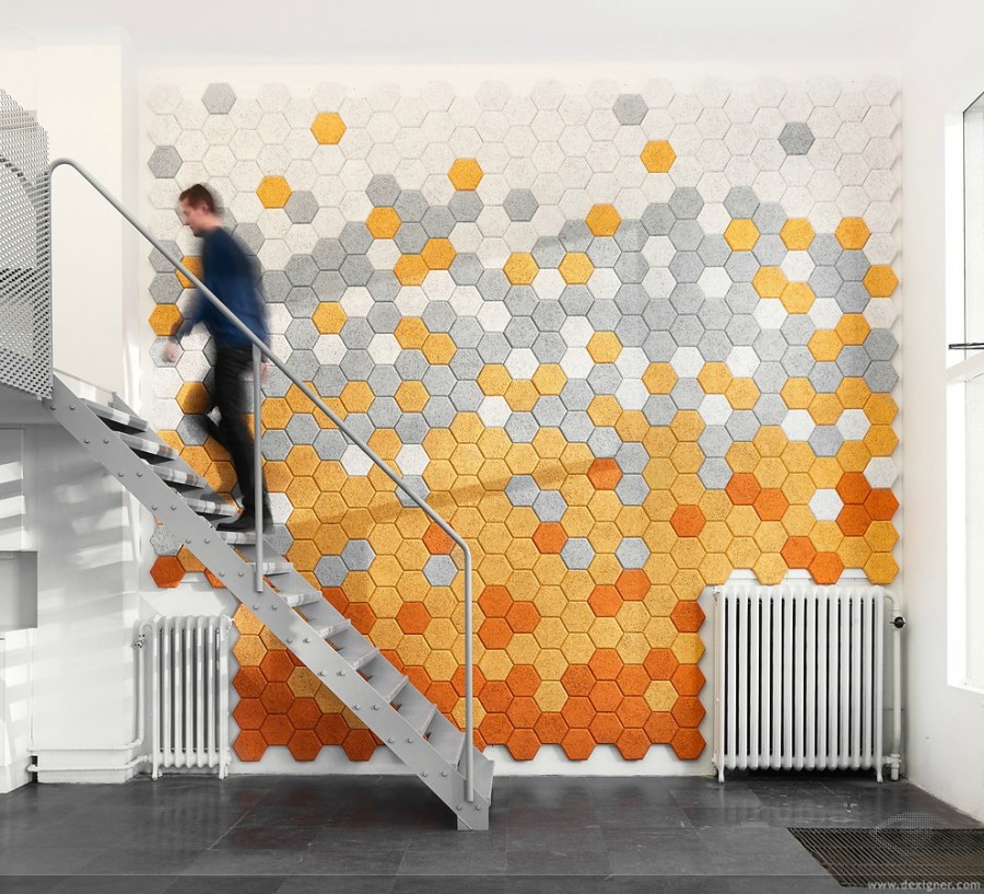 Необычное оформление стен