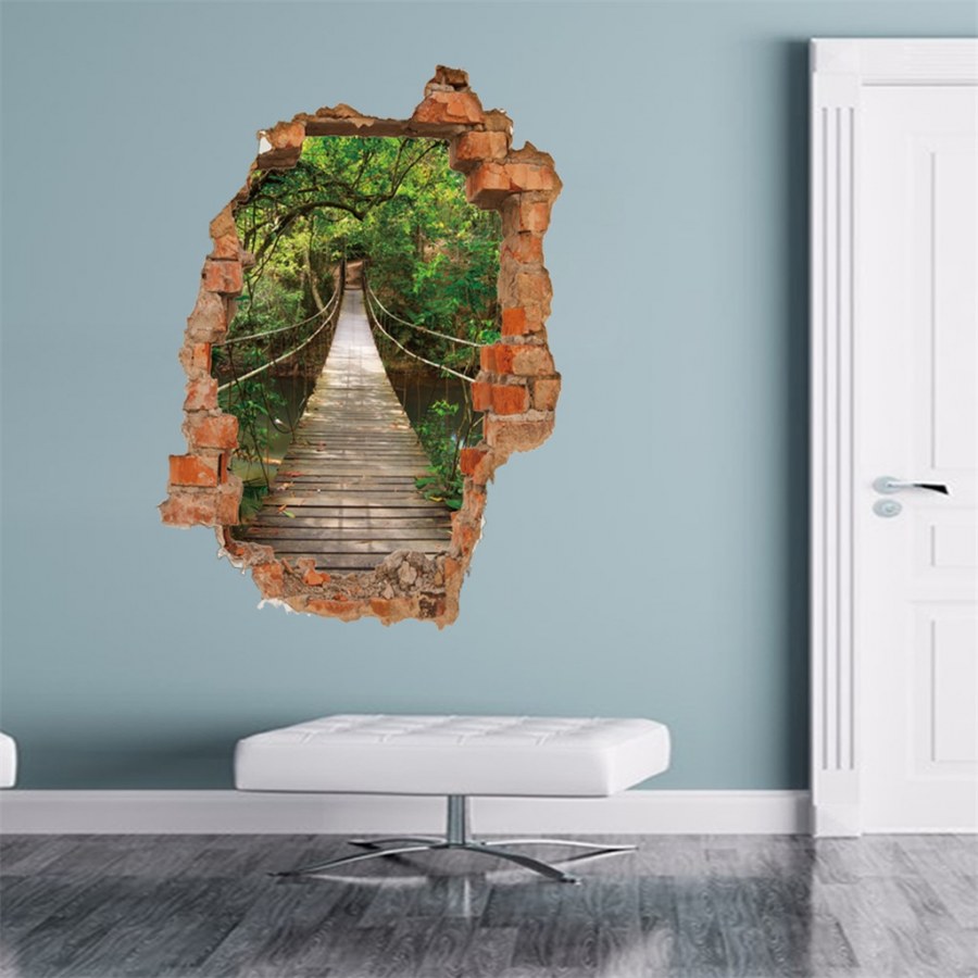 Настенные наклейки 3д