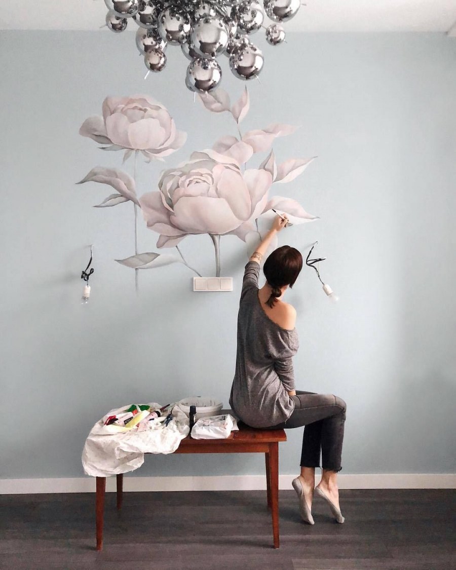 Креативные украшения стен