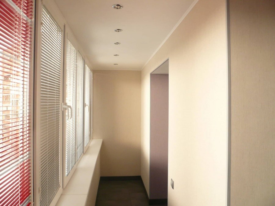 Отделка лоджии гипсокартоном