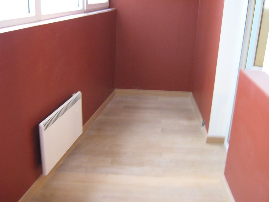 Балкон стены под покраску