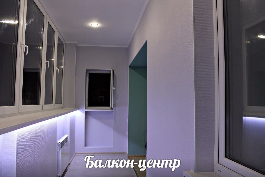 Балкон под краску