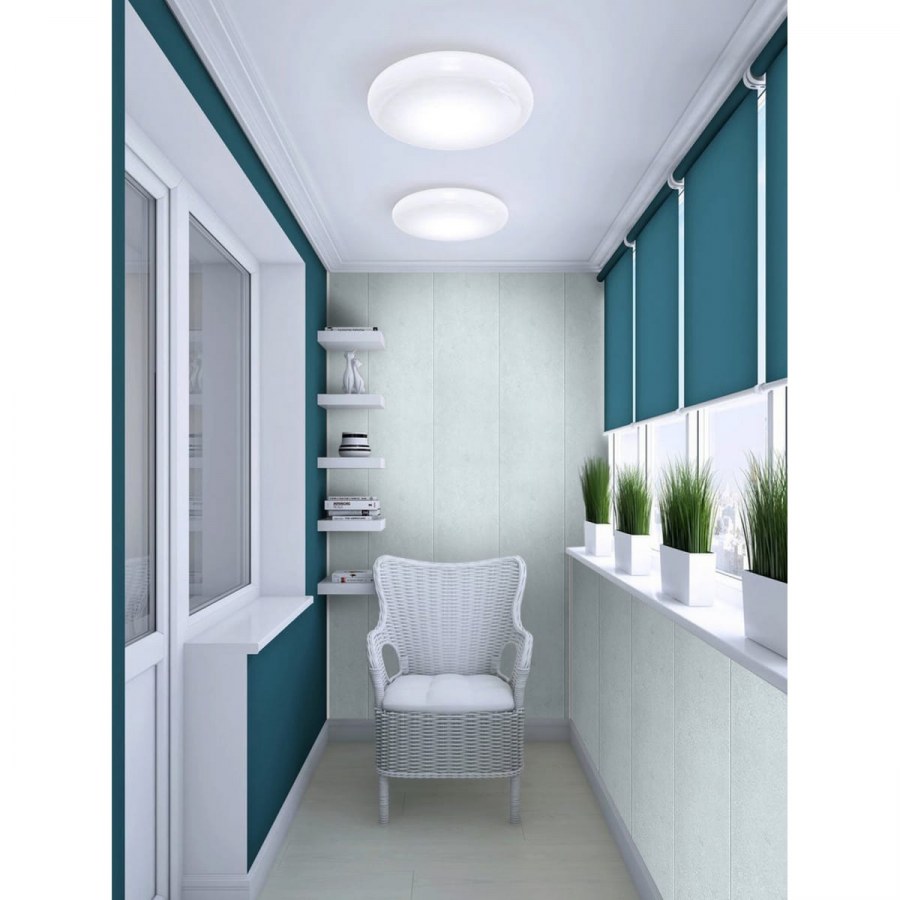 Интерьер балкона