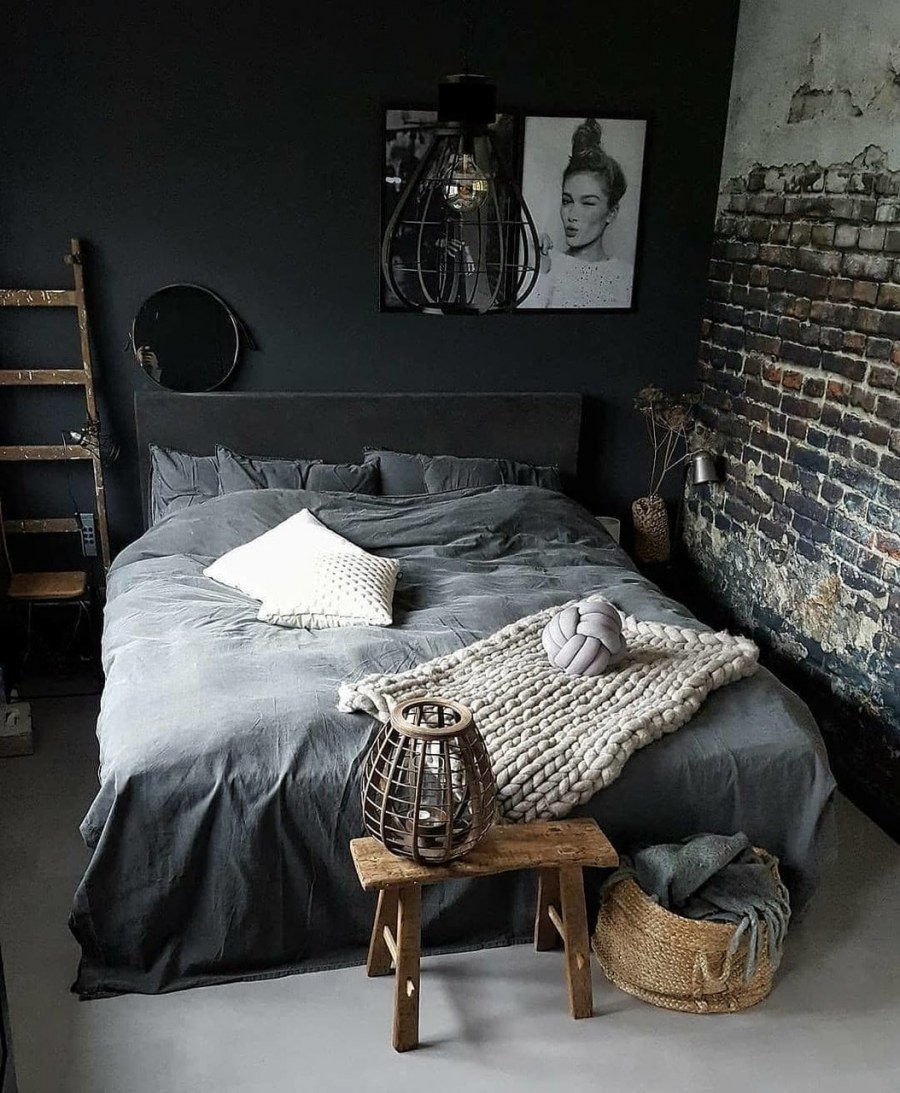 Комната в стиле лофт