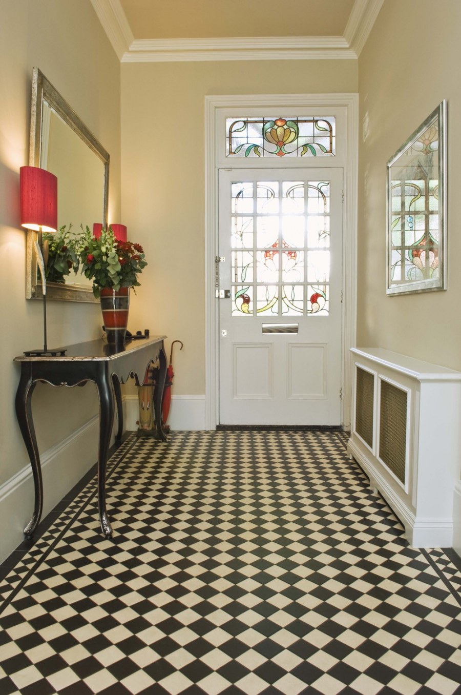 Красивая напольная плитка для прихожей