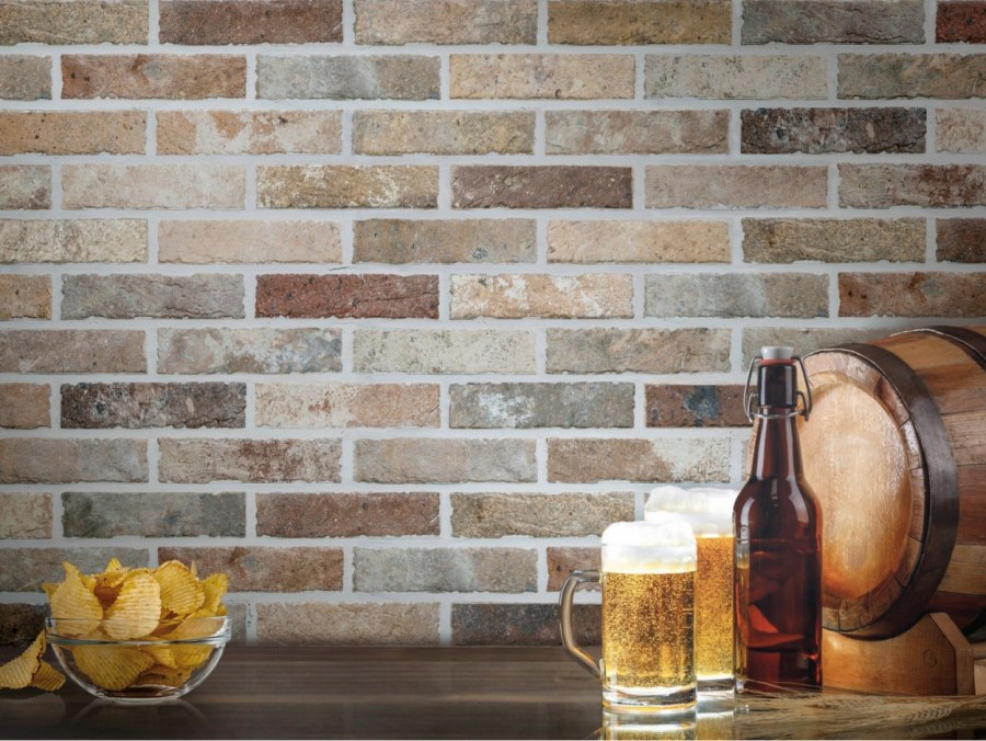 Rondine Tribeca Multicolor Brick 6x25