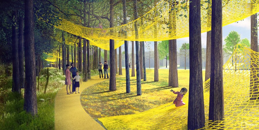 Роща в ландшафтном дизайне