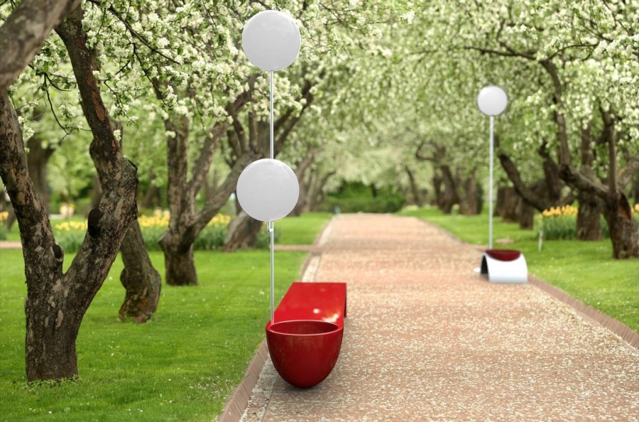 Деревья аллея в живописи