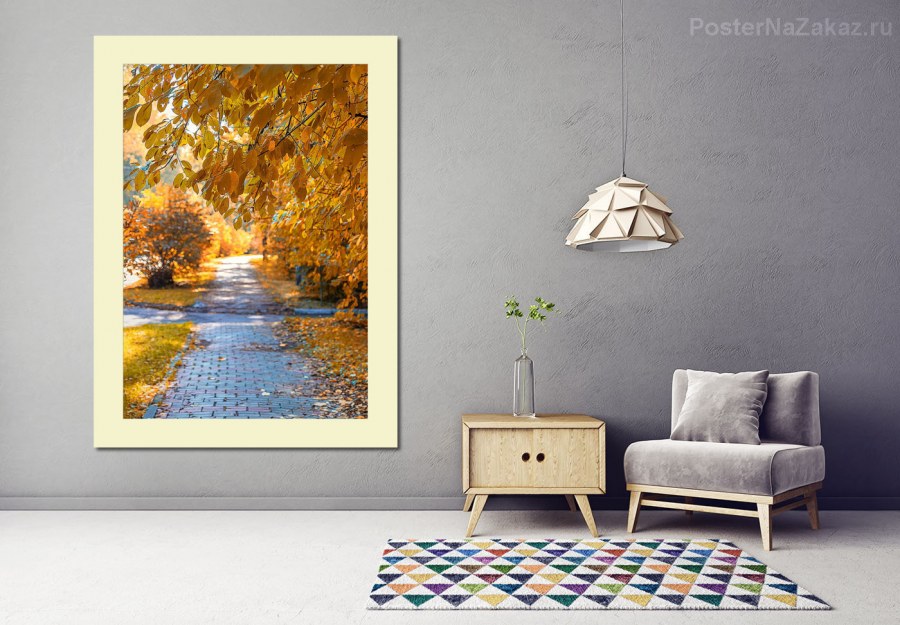 Осенние картины в интерьере