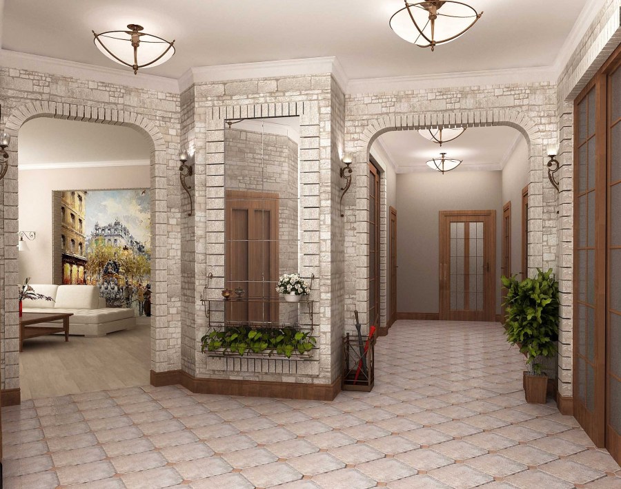 Прихожая-Холл в частном доме