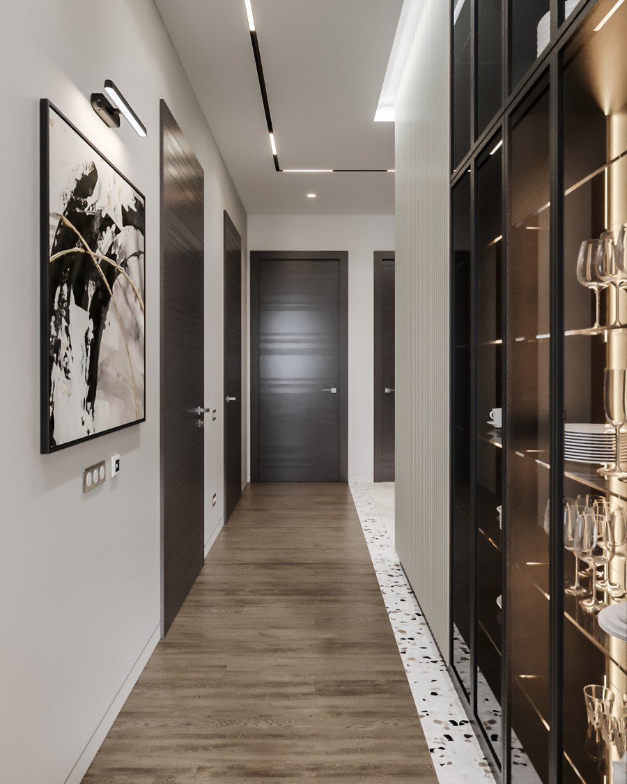 Коридор в квартире интерьер 2022