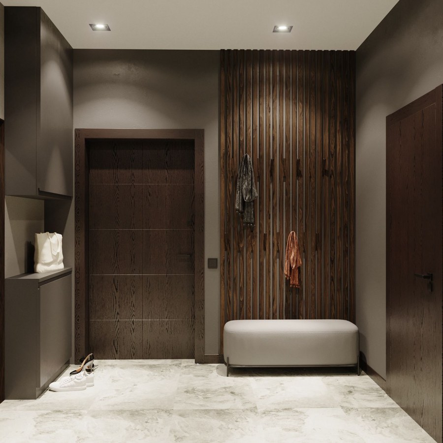 Прихожая в современном стил