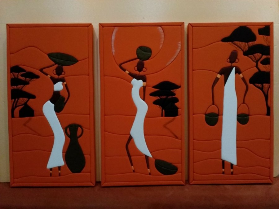 Панно на стену в африканском стиле