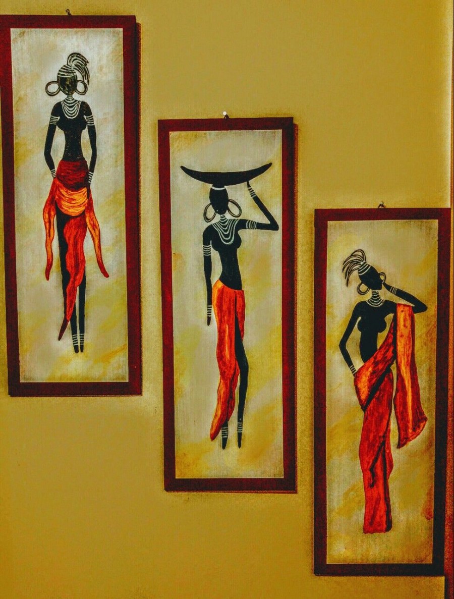 Графика в стиле африканском