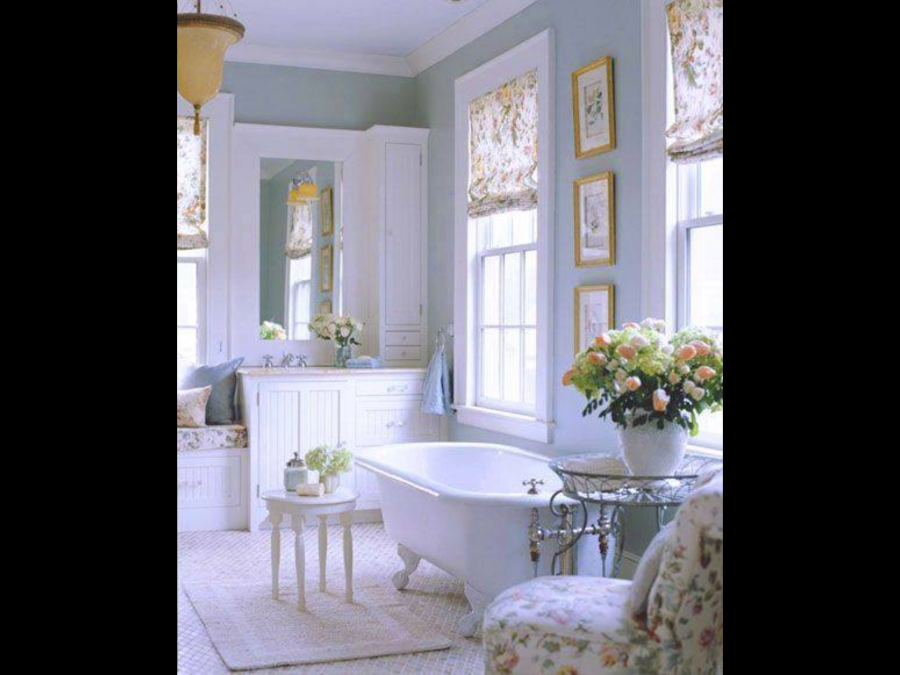 Плитка шебби Шик в интерьере