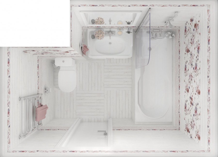 Кафель в стиле Прованс