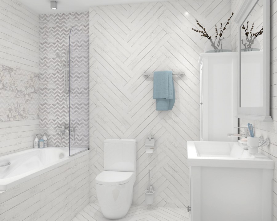 Настенная плитка шебби Шик 1064-0094 20x60