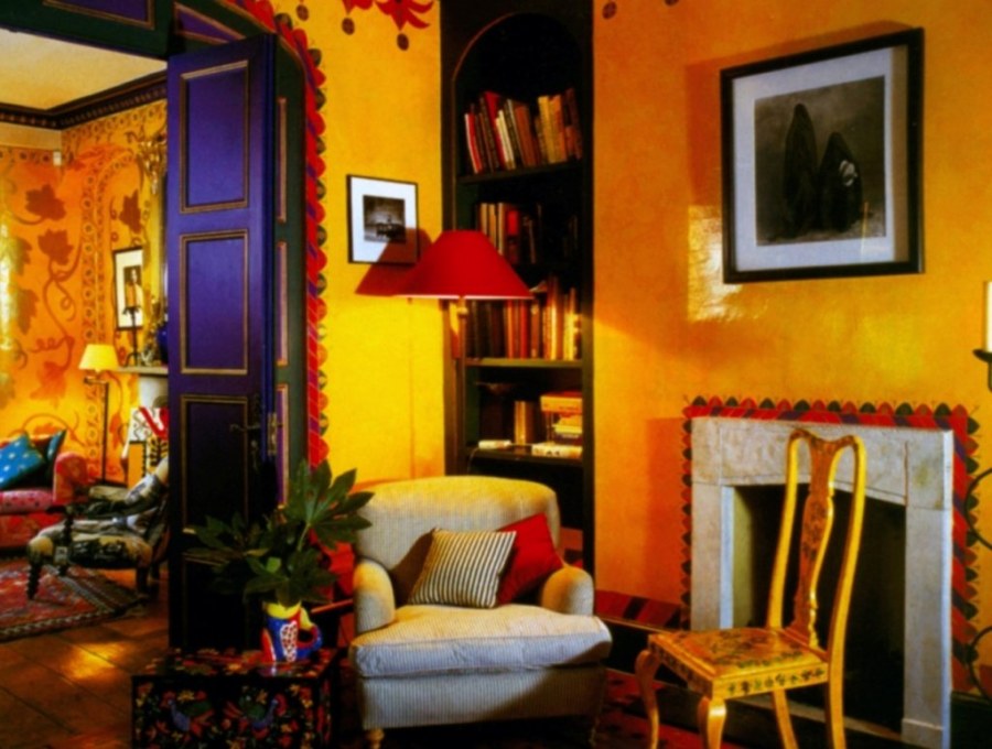 Интерьер в колониальном мексиканском стиле