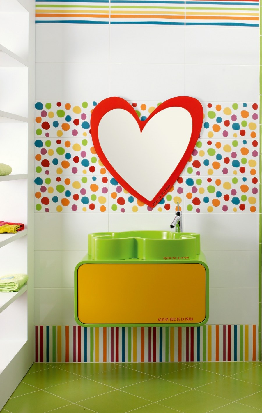 Детская креативная плитка для ванной