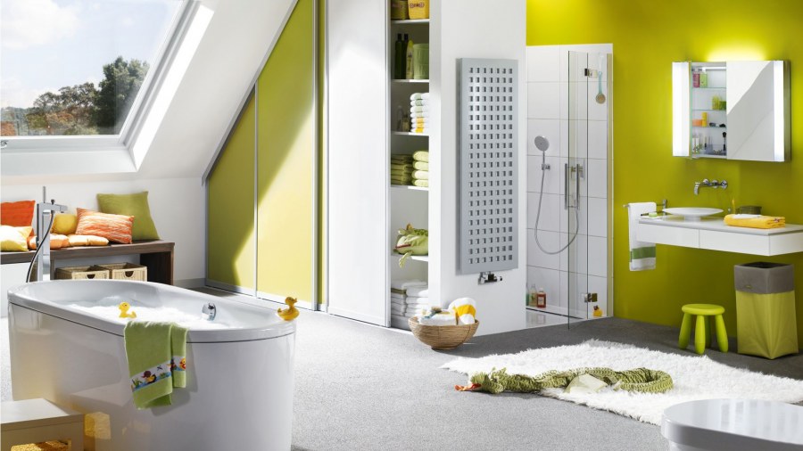 Современная детская ванная комната