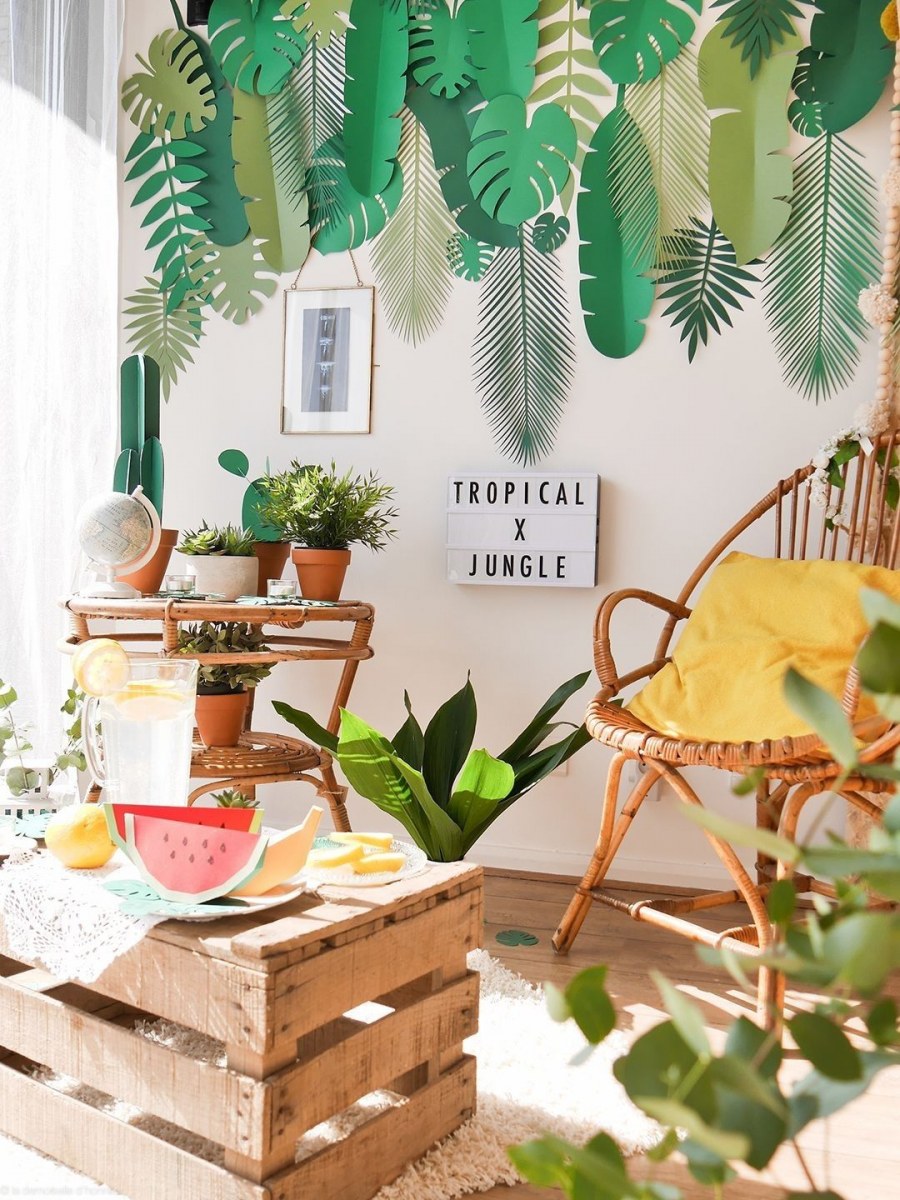 Др в тропическом стиле