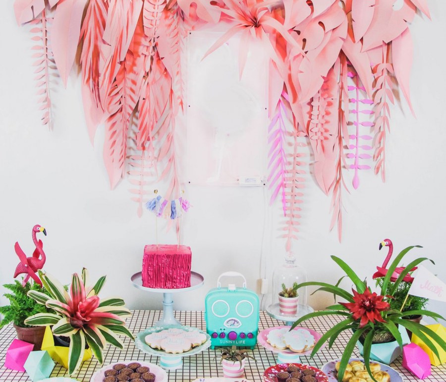 Свадьба в тропическом стиле декор