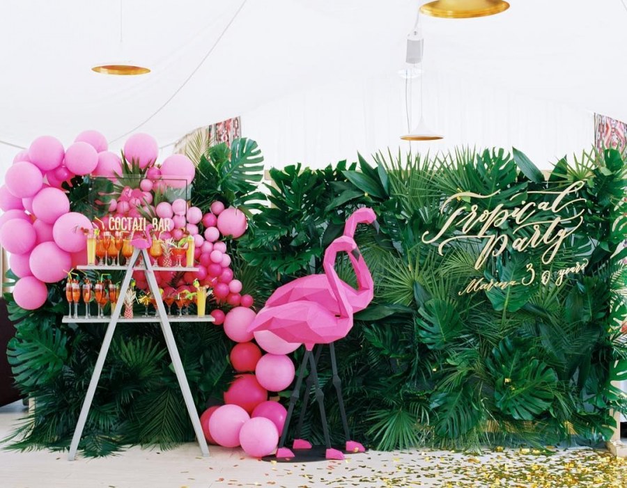 Тропическая свадьба Кэнди бар
