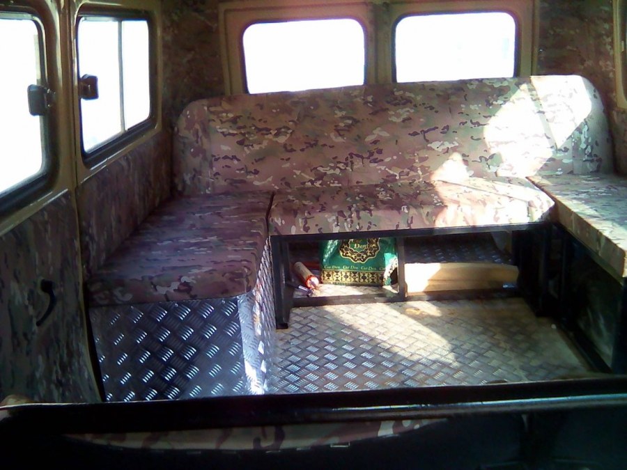 Рестайлинг салона УАЗ Буханка