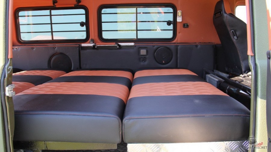 Спальное место в УАЗ 452