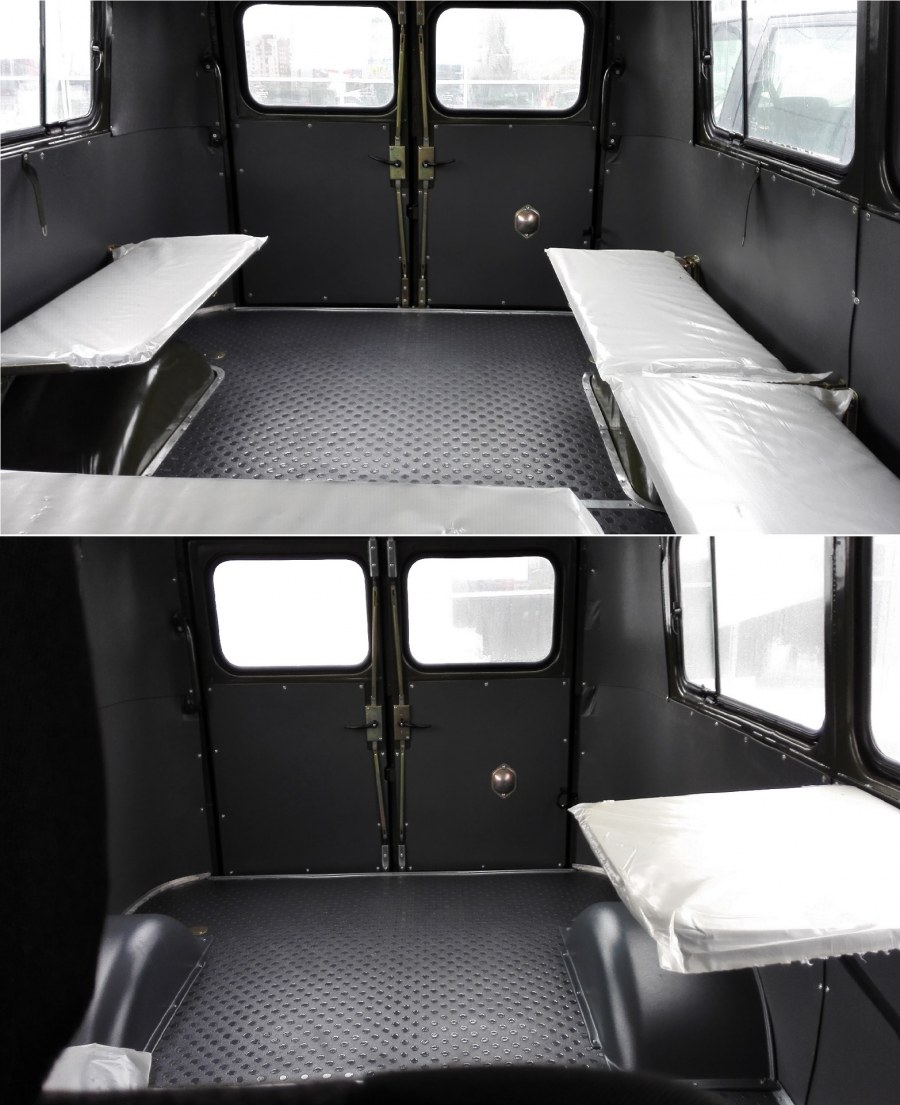 УАЗ-2206 санитарный салон