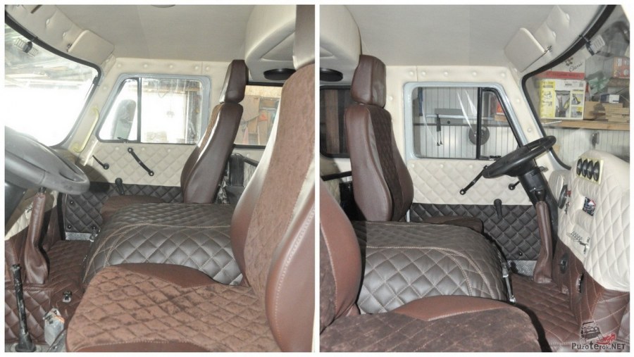 УАЗ фермер тюнинг салона
